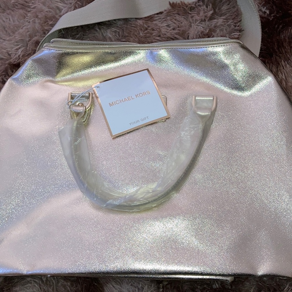 Michael kors duffle bag